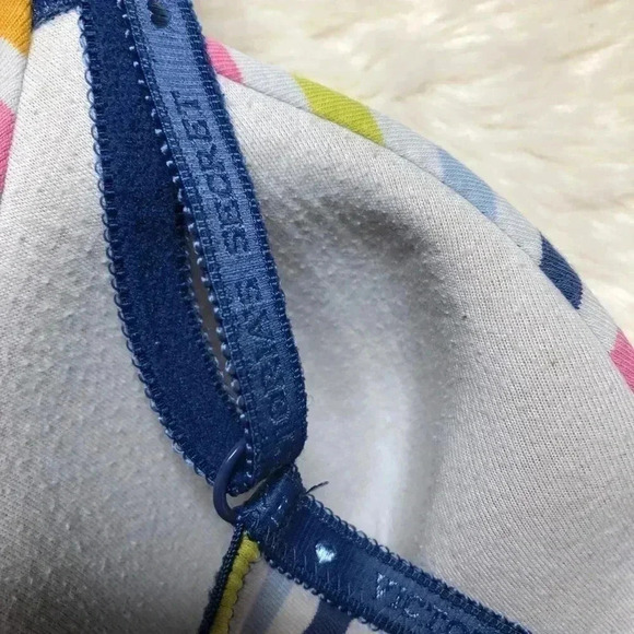 Victoria’s Secret Colourful Striped Cotton  Bra 34B - Picture 6 of 16